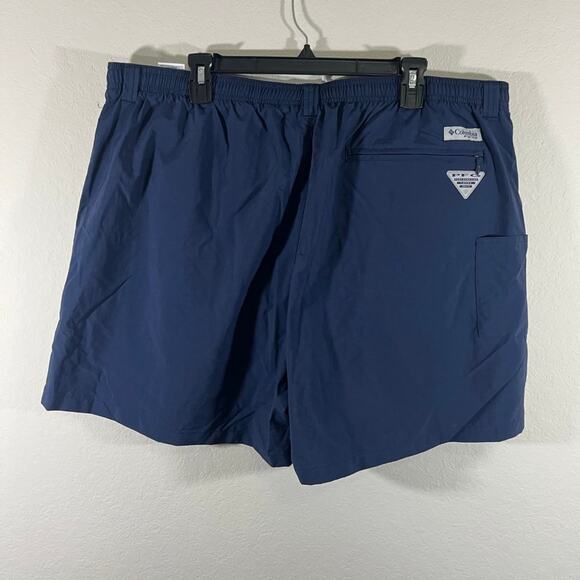Columbia Men's Dark Blue Backcast Lii Water Shorts Size XXL Style FM4009 - Picture 7 of 13